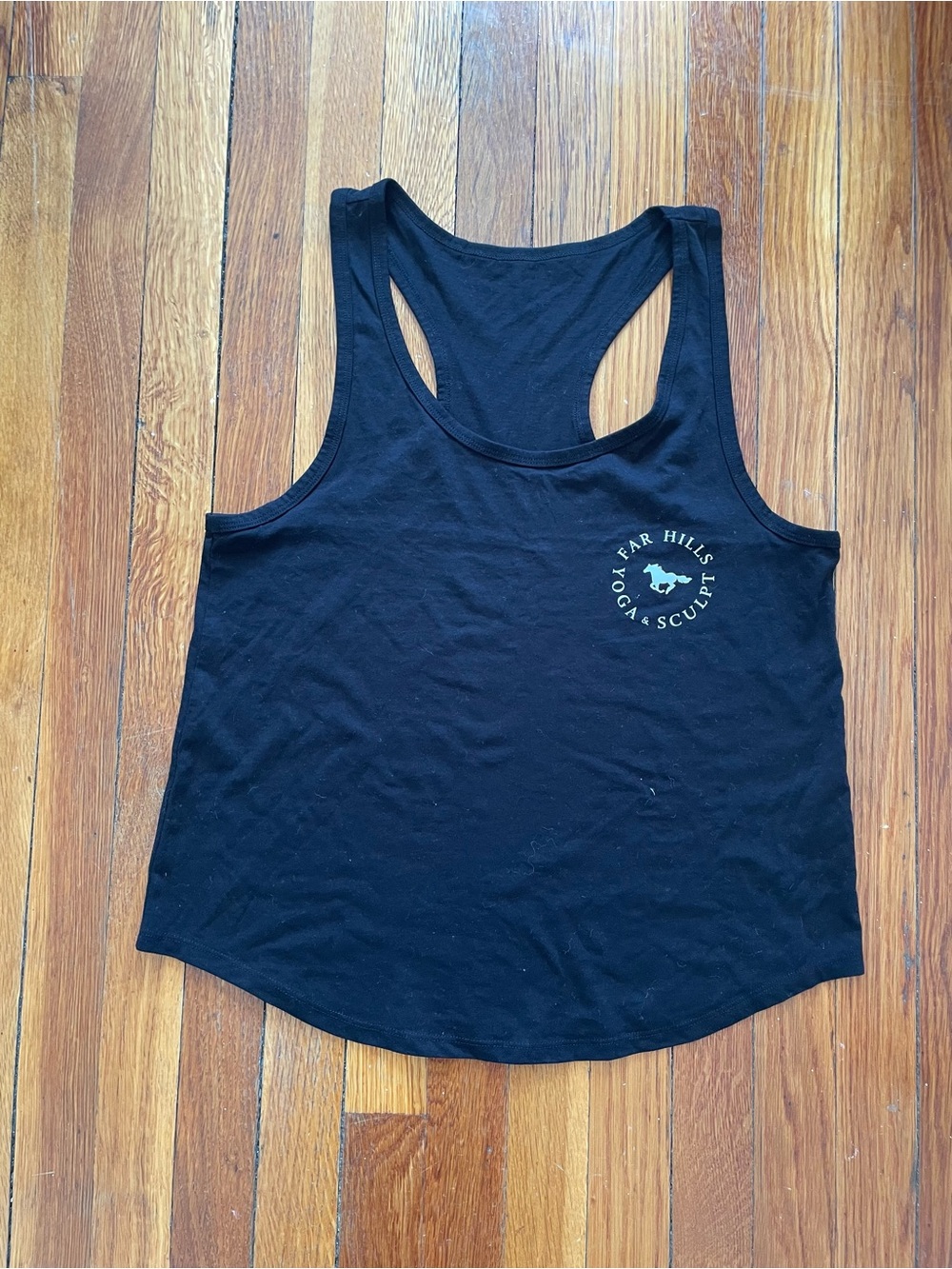 Bear Hills Yoga & Sculpt Women's Black Racerback Tank